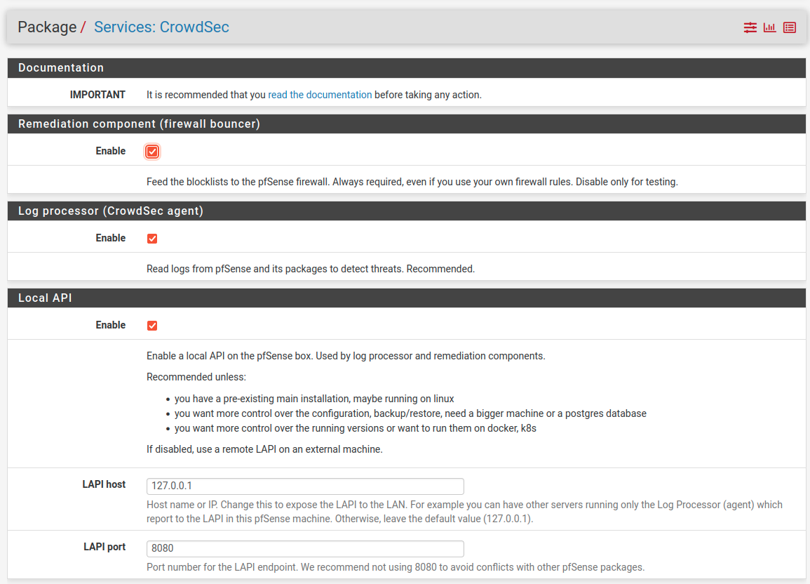 Config part 1